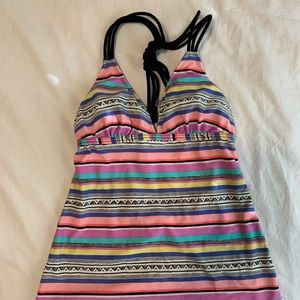 multi colored tankini